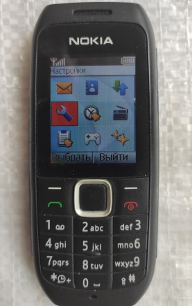 Nokia 1616-2 б/ушный кнопочный телефон в хорошем косметическом и отличном рабоче. . фото 10