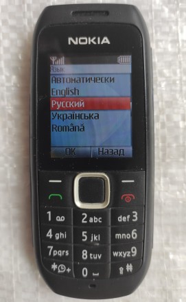 Nokia 1616-2 б/ушный кнопочный телефон в хорошем косметическом и отличном рабоче. . фото 9