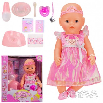 Интерактивная кукла-пупс размером с настоящего новорожденного малыша, которая и . . фото 1