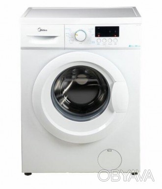 Узкая стиральная машина Midea MFE60-U1006 с мощным двигателем и усовершенствован. . фото 1