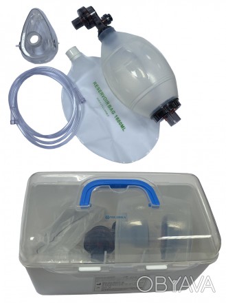 призначення:Ручний апарат для штучної вентиляції легенів, застосовуваної до паці. . фото 1