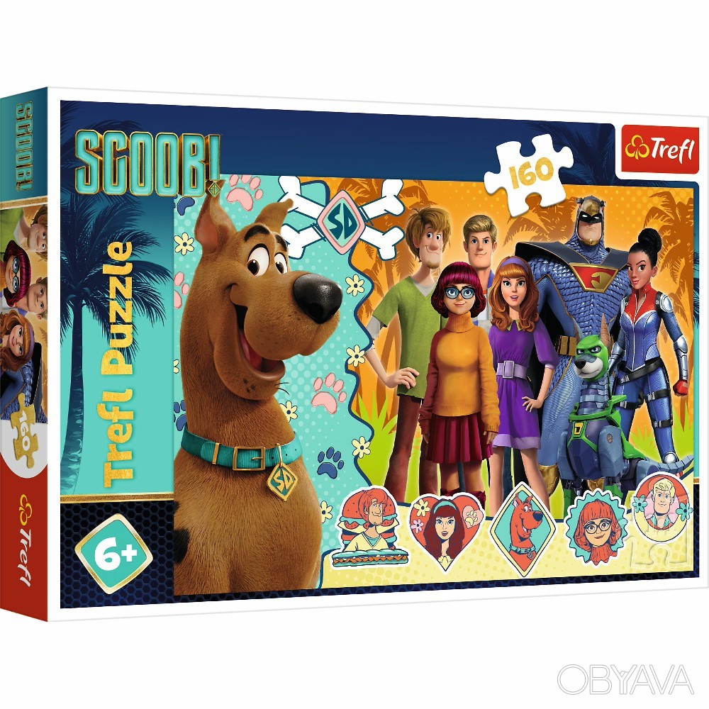 ᐈ Puzzles - 160 - Scooby Doo in action Warner Scooby Doo - Scoob Movie ...