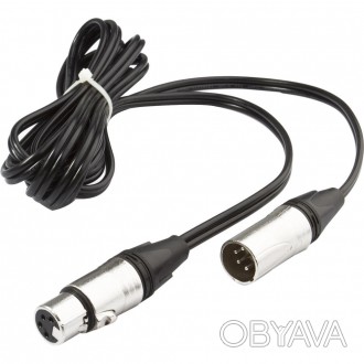 Кабель SWIT S-7102 4-Pin XLR Female to 4-Pin XLR Male for S-3802A/S Charger (10'. . фото 1
