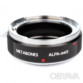 Metabones Alpa Lens to Micro Four Thirds Lens Mount Adapter (Black)
Адаптирует о. . фото 1