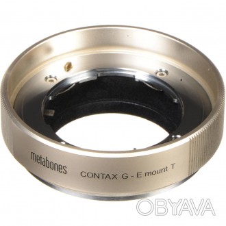 Metabones Contax G Lens to Sony E-Mount Camera T Adapter (Gold)
	Объектив Contax. . фото 1