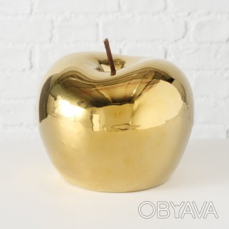 Декоративное Яблоко золото керамика
Материал : Керамика
Размер, см : 14*15
Стран. . фото 1