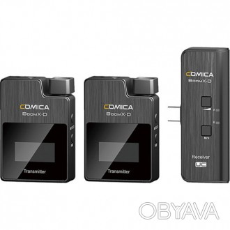 Бездротова мікрофонна система COMICA BoomX-D UC2 (BoomX-D UC2)
Передові технолог. . фото 1