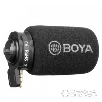 Мікрофон Boya BY-A7H (BY-A7H) (196686)
Мікрофон для прямого підключення до смарт. . фото 1