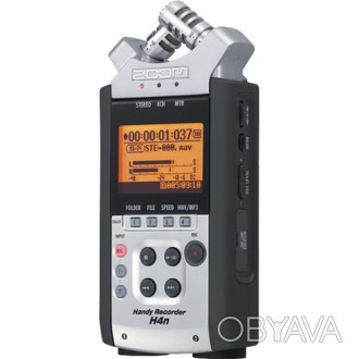 Ручний мікрофон Zoom H4n (ZH4N)
Zoom H4n Handy Mobile 4-Track рекордер
Основні о. . фото 1