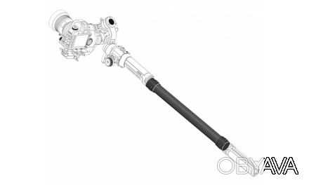 Удлиняющая рукоятка DigitalFoto RS-S01 Carbon Fiber extend stick для Ronin-S/SC . . фото 1