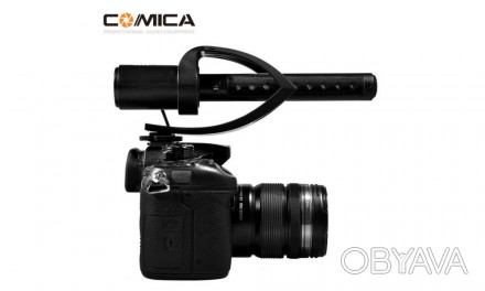 Мікрофон COMICA CVM-V30 PRO B Black (CVM-V30 PRO B)
Спрямований мікрофон Comica . . фото 1