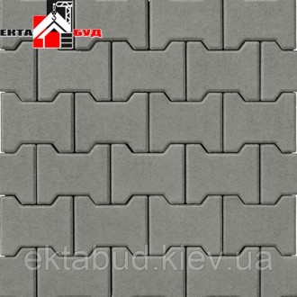 Тротуарная плитка ДВОЙНОЕ Т 200х165 60мм Серый. Київ. фото 1 Тротуарная плитка ДВОЙНОЕ Т 200х165 60мм Серый. Київ. фото 1