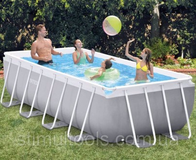 Прямоугольный каркасный бассейн Intex 26790, 400х200х122 см. Одесса. фото 1 Прямоугольный каркасный бассейн Intex 26790, 400х200х122 см. Одесса. фото 1