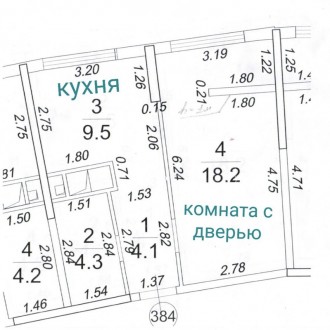 Однокімнатна квартиру в новому житловому комплексі 27 Перлина. 
Загальна площа 3. Приморский. фото 12