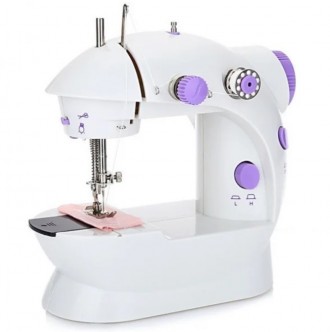 Швейная машинка Mini sewing machine SM-202A 4в1 | Машинка для шитья | Домашняя ш. Київ. фото 1 Швейная машинка Mini sewing machine SM-202A 4в1 | Машинка для шитья | Домашняя ш. Київ. фото 1