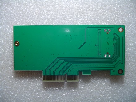 Адаптер переходник из PCI-E x4 в ssd от MacBook (количество контактов на SSD 12+. . фото 4