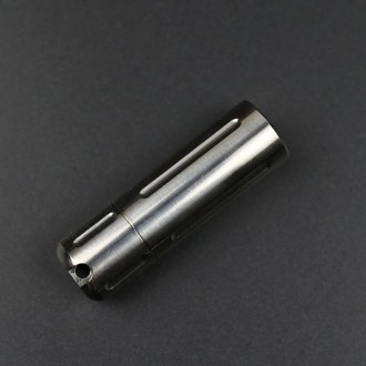 Титанова EDC капсула

Матеріал: Титан 
Колір: сріблястий
Довжина: 50 мм / 58. . фото 7