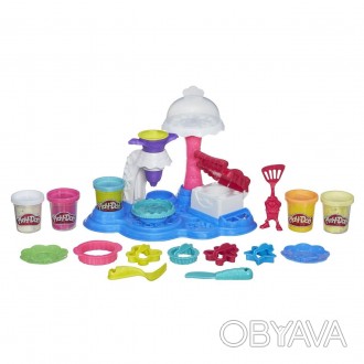 
	Плей-Дох Игровой набор пластилина Сладкая вечеринка Play-Doh Cake Party. . фото 1