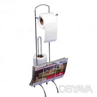 
Стійка туалетна Arino з підставкою для журналів хром.
Виготовлена з високоякісн. . фото 1