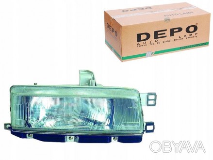 Фара левая Corolla (87-) DEPO 212-1141L-LD-E применяется в качестве передней фар. . фото 1