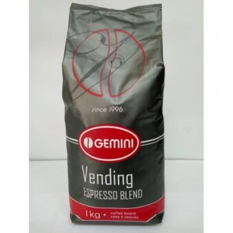 Кофе в зернах Gemini Espresso Vending 1кг крепкий Натуральный зерновой кофе для . Киев. фото 1 Кофе в зернах Gemini Espresso Vending 1кг крепкий Натуральный зерновой кофе для . Киев. фото 1