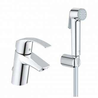 Смеситель для раковины с лейкой Grohe Eurosmart 23124002. . фото 2