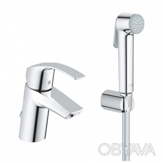 Смеситель для раковины с лейкой Grohe Eurosmart 23124002. . фото 1