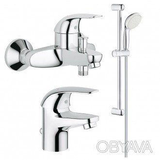 Набор смесителей Grohe Euroeco 123226S. . фото 1