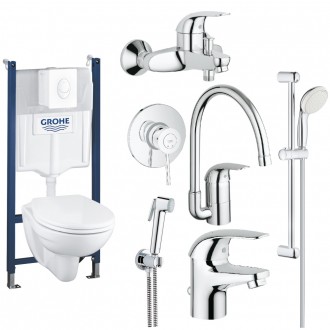 Большой набор для дома Grohe Mega Bundle 39117MB0. . фото 2