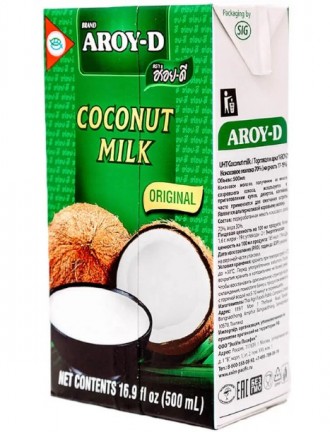 Кокосове молоко 70% Aroy-D кондитерам для крема выпечки натуральний  
Кокосове . . фото 5