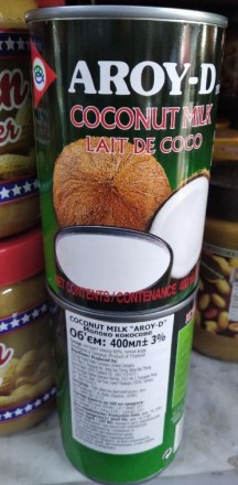 Кокосове молоко 70% Aroy-D кондитерам для крема выпечки натуральний  
Кокосове . . фото 4