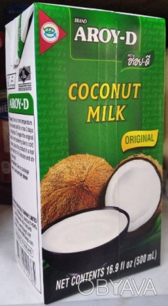 Кокосове молоко 70% Aroy-D кондитерам для крема выпечки натуральний  
Кокосове . . фото 1