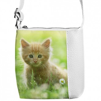 Сумка детская Little princess Котенок в одуванчиках (PSD_15S014_WH). Черновцы. фото 1 Сумка детская Little princess Котенок в одуванчиках (PSD_15S014_WH). Черновцы. фото 1