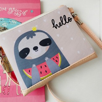 Сумка для девочки Little fairy Hello ленивец (SF_20M013_PUD). Черновцы. фото 1 Сумка для девочки Little fairy Hello ленивец (SF_20M013_PUD). Черновцы. фото 1
