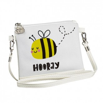 Сумка для девочки Little fairy Hooray пчёлка (SF_20M003_WH). Черновцы. фото 1 Сумка для девочки Little fairy Hooray пчёлка (SF_20M003_WH). Черновцы. фото 1