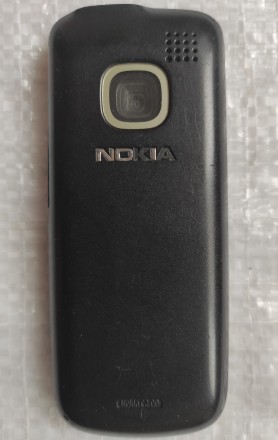 Nokia c2-00 Black б/ушный кнопочный телефон черного цвета на две сим карты в хор. . фото 3