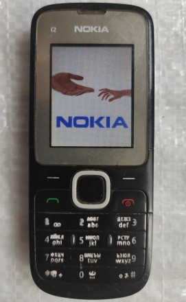 Nokia c2-00 Black б/ушный кнопочный телефон черного цвета на две сим карты в хор. . фото 6