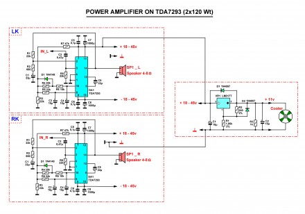 Усилитель мощности на TDA7293 (2х120 Вт)

Предназначен для модернизации имеющи. . фото 8