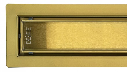  Прямоугольный трап (душевой канал) в золотом цвете, размером 900*70 мм, в налич. . фото 11
