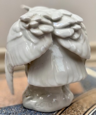 Редкая розентальская сова
Fр-деко, дизайн Э. Отто, ручная роспись белого фарфор. . фото 4