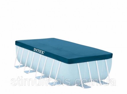 Чехол тент для прямоугольного каркасного бассейна 400*200см Intex 28037. Одесса. фото 1 Чехол тент для прямоугольного каркасного бассейна 400*200см Intex 28037. Одесса. фото 1