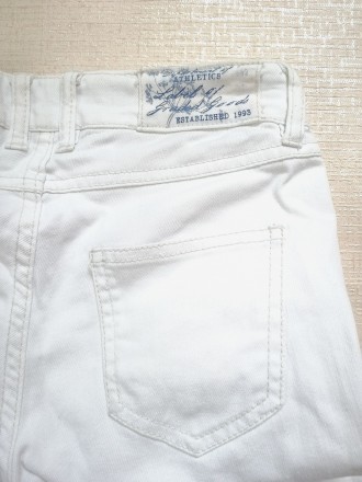 Бриджи штаны котон детские белые H&M
Длинна 60,  обхват талии 60-65 см, 
о. . фото 6