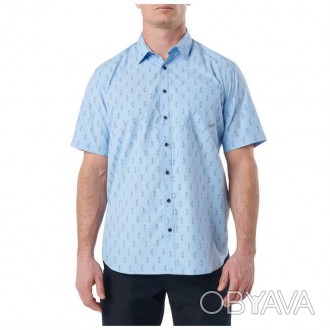 Ця сорочка, що легко та приємно носиться, має малюнок у вигляді маленького але м. . фото 1