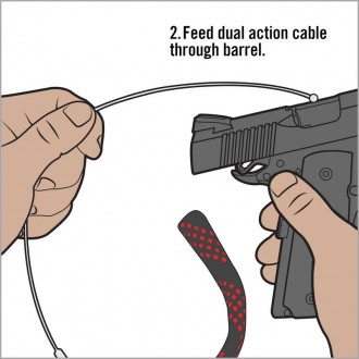 Самий простий очищувач ствола в світі!Цільний кабель подвійного дії з інтегрован. . фото 8