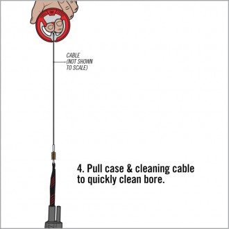 Самий простий очищувач ствола в світі!Цільний кабель подвійного дії з інтегрован. . фото 10