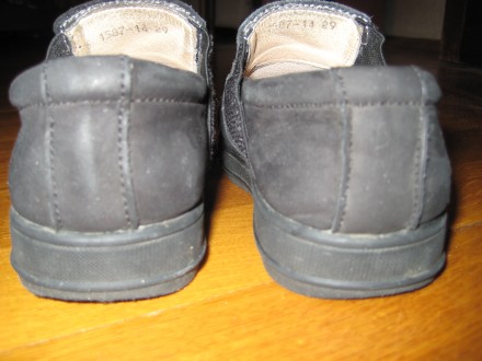Продам туфли на мальчика. Размер - 29, стелька - 19.5 см. Материал нубук, носок . . фото 4