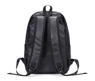 Женский городской большой рюкзак черный, стильный и модный рюкзачок для девушек . . фото 6