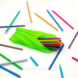 Пенал для ручек Zipit Neon Radiant Lime на молнии, школьный пенал. Ивано-Франковск. фото 1 Пенал для ручек Zipit Neon Radiant Lime на молнии, школьный пенал. Ивано-Франковск. фото 1