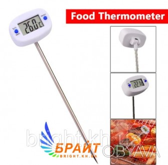 Цифровий термометр зі щупом TA-288 для м'яса, випічки, молока
Чи потрібно вимірю. . фото 1
