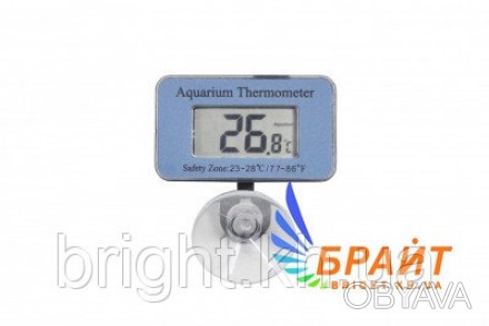 Аквариумный наружный термометр HT-7
Электронный термометр/измеритель температуры. . фото 1